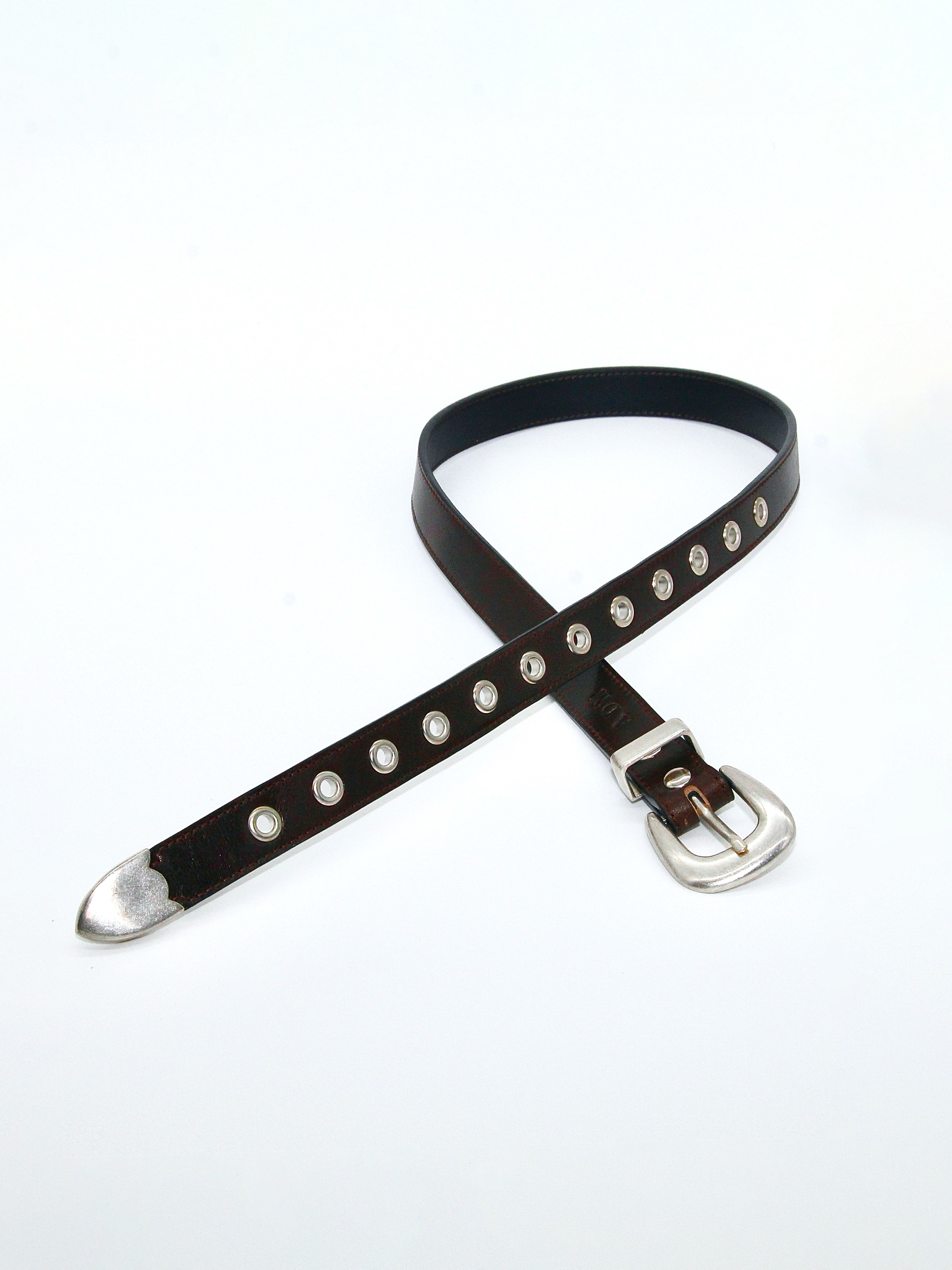 Rotation Belt in Mahogany Brown