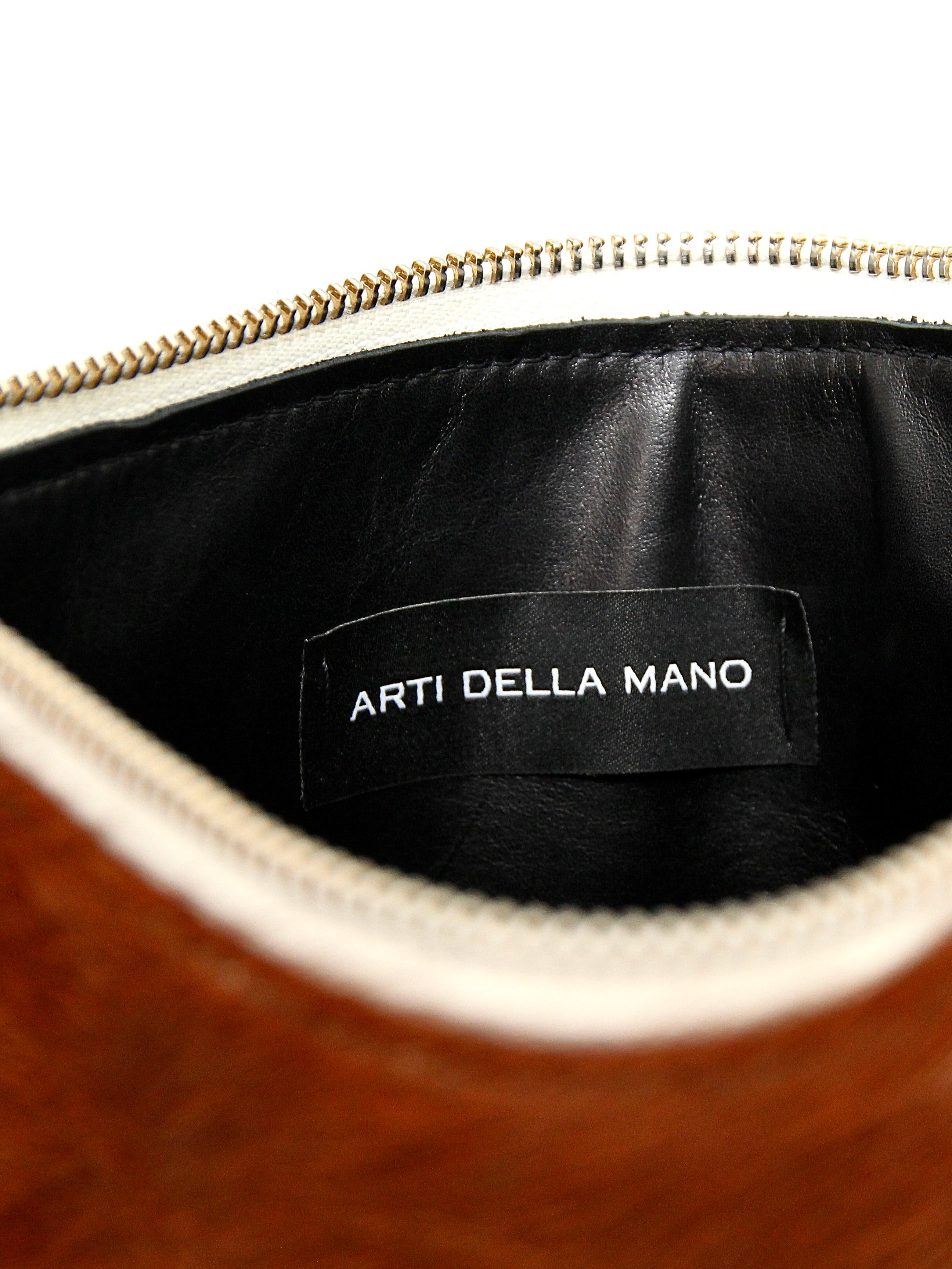 Convertible Pouch in Mahogany Brown
