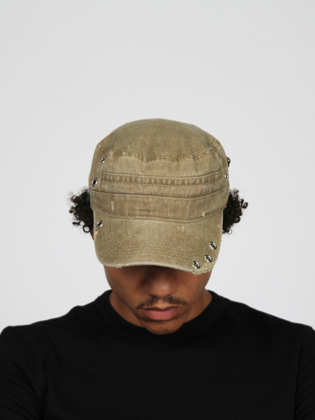 Military Cap in Desert Sage