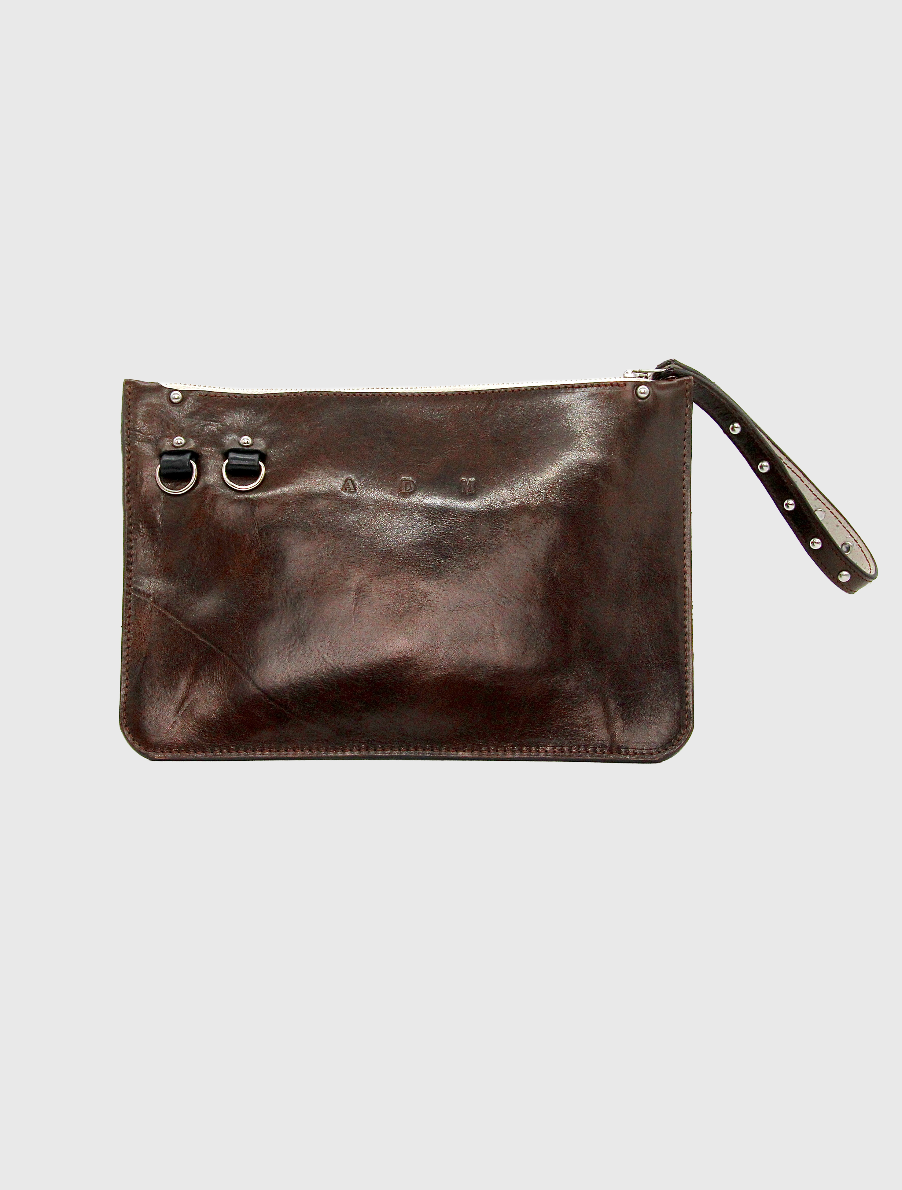 Convertible Pouch in Mahogany Brown