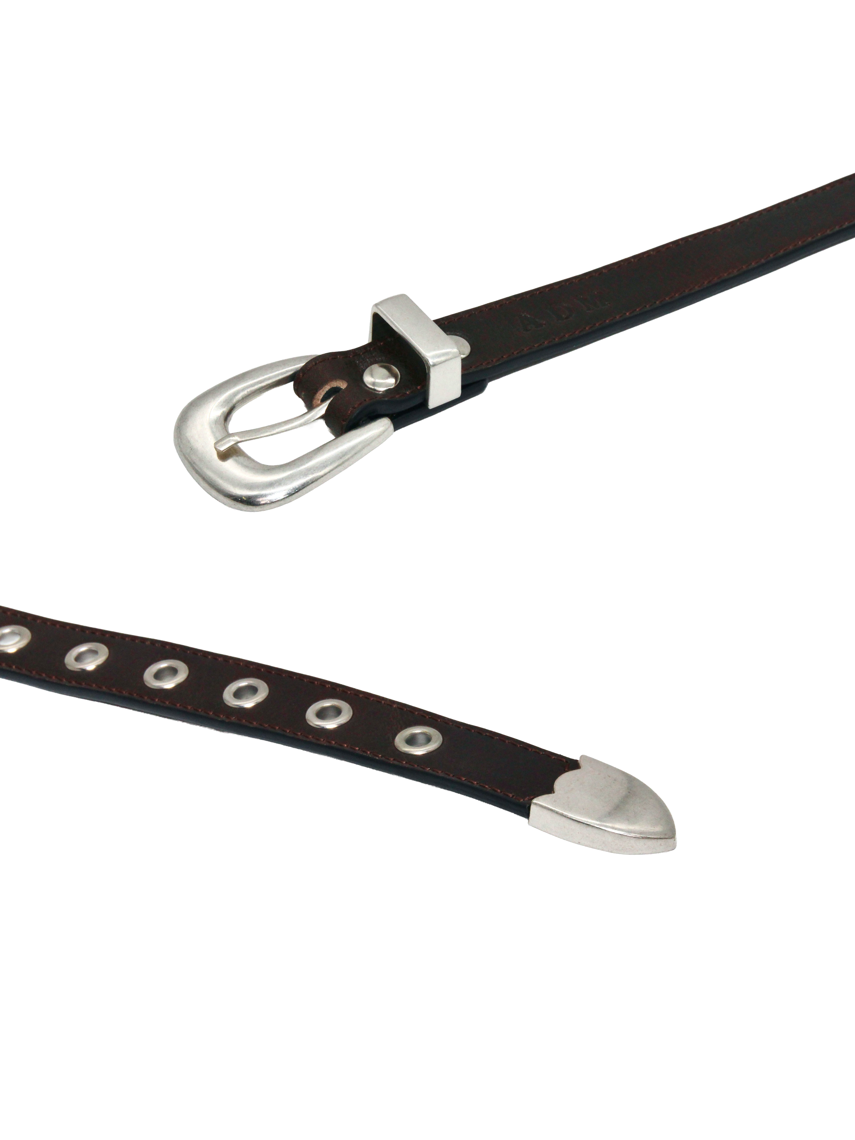 Rotation Belt in Mahogany Brown