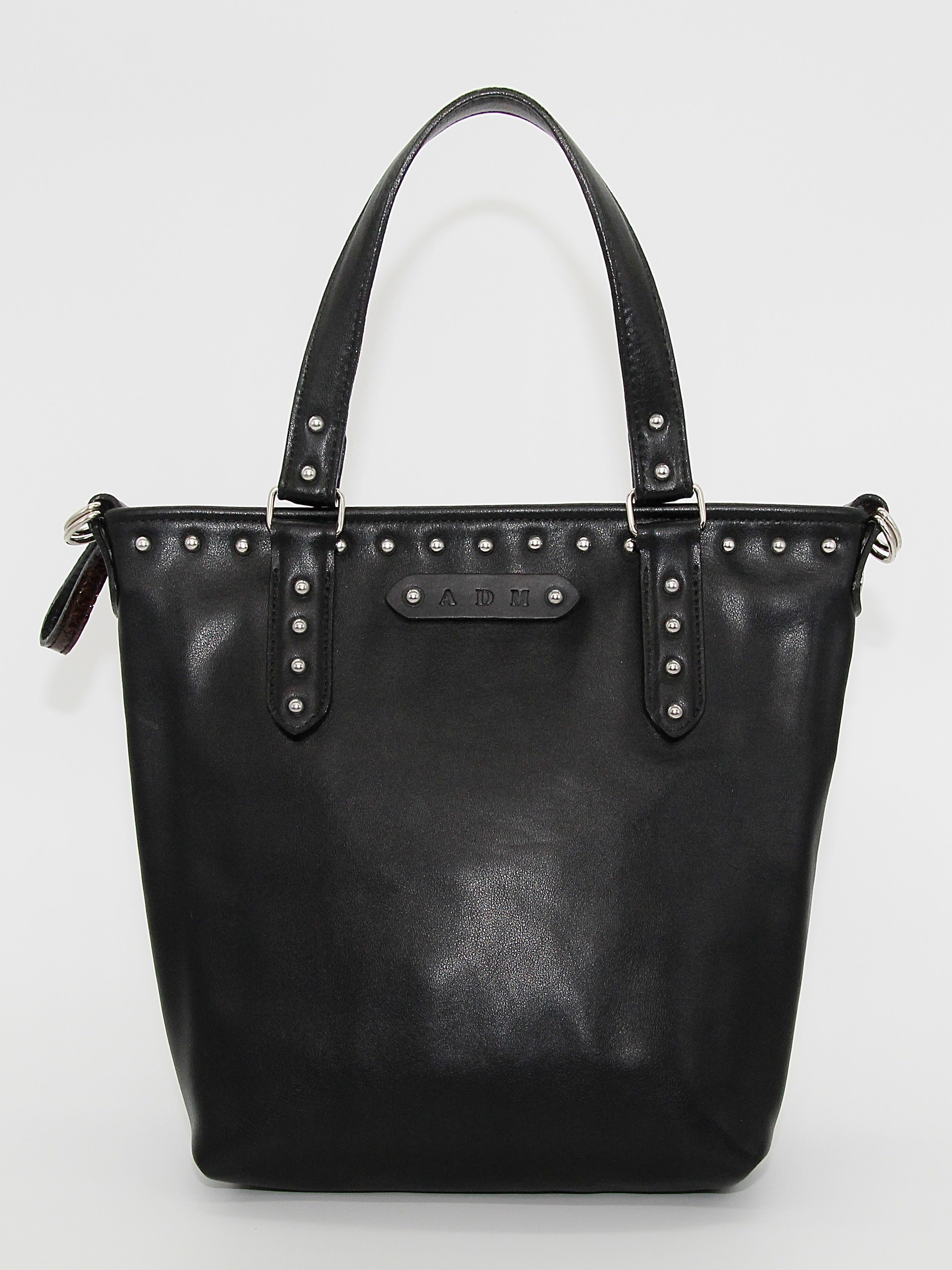 Chrome Pearl Bag in Black