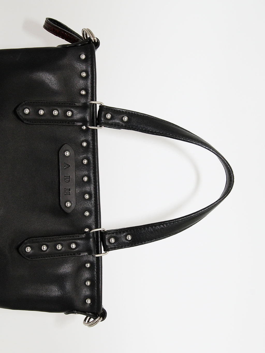 Chrome Pearl Bag in Black