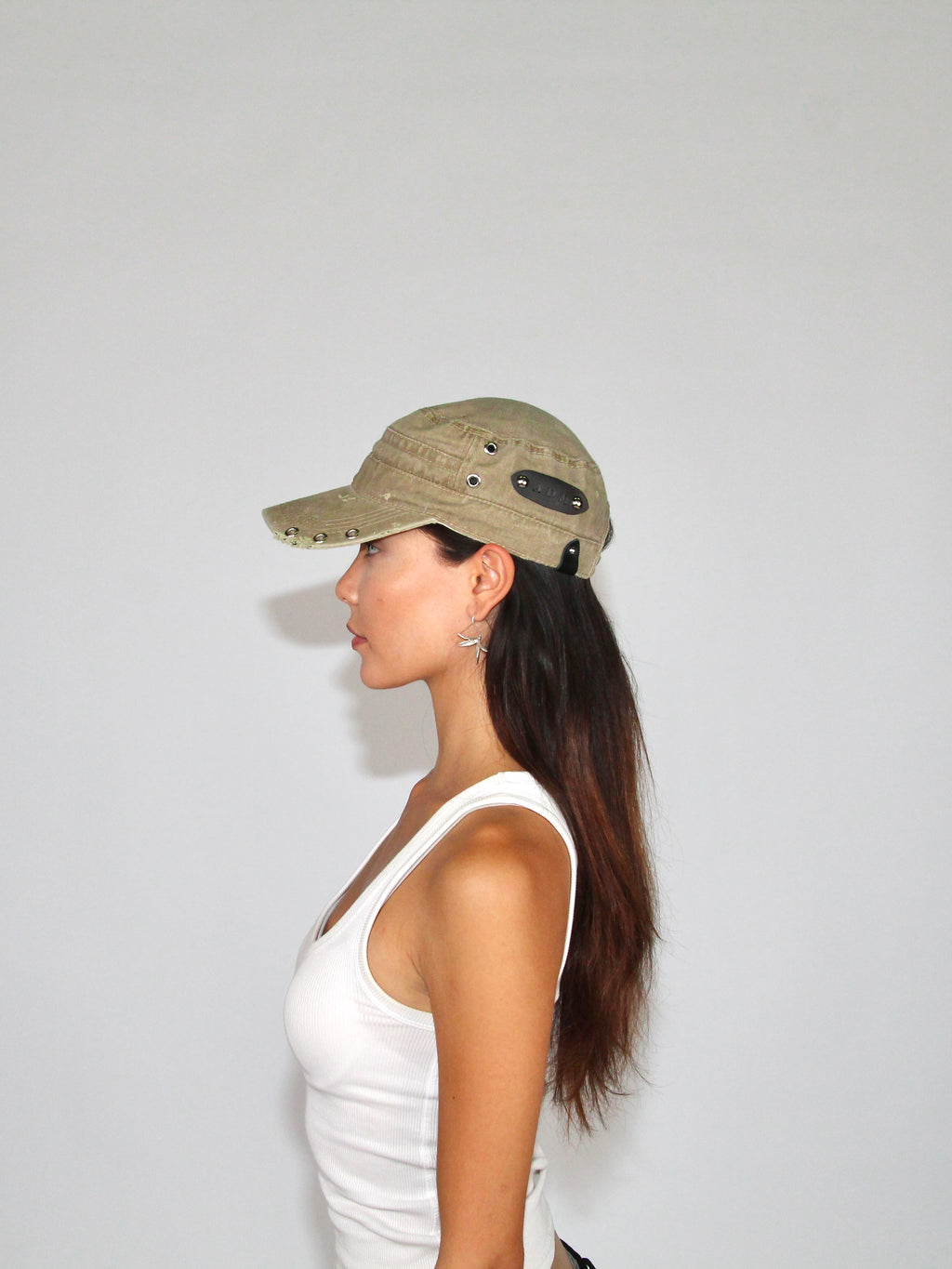 Military Cap in Desert Sage