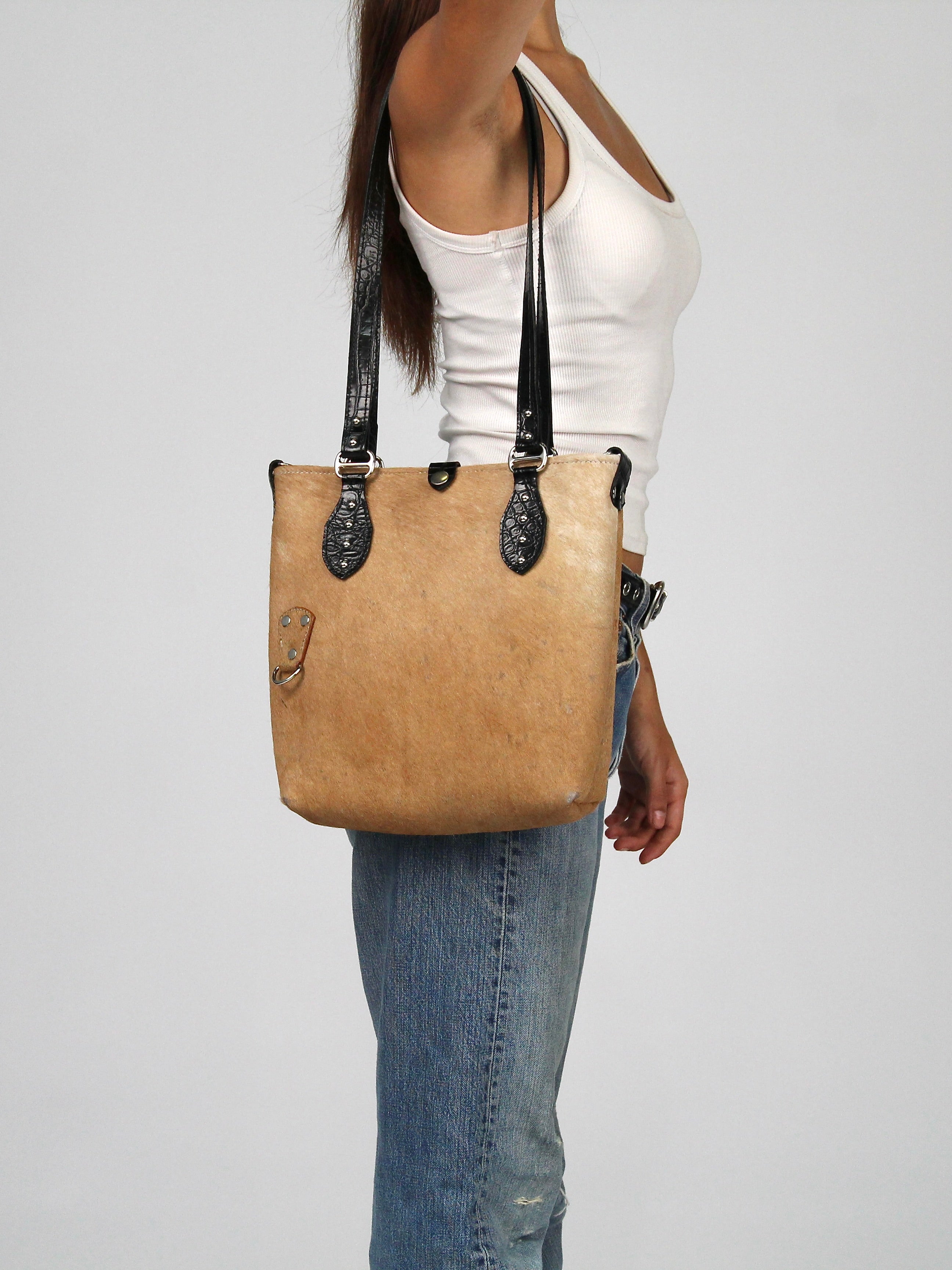 Shopper Tote in Crocow